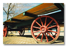 Cart near Ypsilanti Farmer's Market, 2005