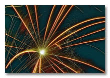 July 4th fireworks, Manchester, MI 2005