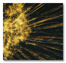 July 4th fireworks, Manchester, MI 2005