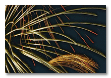 July 4th fireworks, Manchester, MI 2005