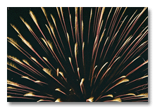 July 4th fireworks, Manchester, MI 2005