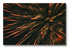 July 4th fireworks, Manchester, MI 2005